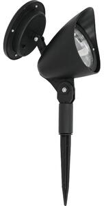 LED solárna lampa JOKER LED/1,2V 100 mAh 4000K 31,5 cm IP44 čierna