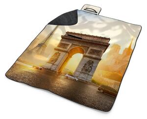 Sablio Plážová deka Paríž Víťazný oblúk: 200x140 cm