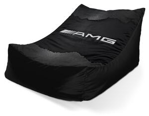 Sablio Sedací vak Lounge AMG čierna - 80 x 95 x 50 cm