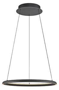 Schöner Wohnen 15570-18-LED stmievateľné závesné svietidlo na lanku QUILLO LED/36W/230V priemer 60 cm čierne