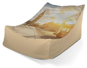 Sablio Sedací vak Lounge Londýn Big Ben - 80 x 95 x 50 cm