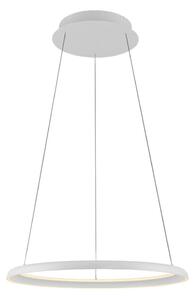 Schöner Wohnen 15570-16-LED stmievateľný luster na lanku QUILLO LED/36W/230V priemer 60 cm biela