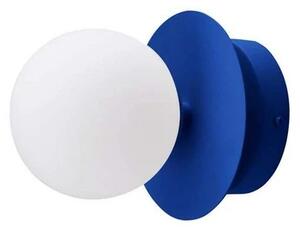 Globen Lighting - Art Deco Nástenné Svietidlo/Stropné Lampa IP44 Blue/White