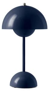 &Tradition Prenosná lampička Flowerpot VP9, steel blue 133093A568
