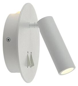Lucande - Magya LED 2 Round Nástenné Svietidlo White