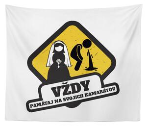 Sablio Deka Vždy pamätaj na svojich kamarátov: 150x120 cm