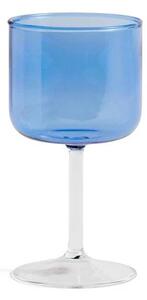 HAY - Tint Wine Glass Set of 2 Blue/Clear
