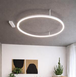 Ideal Lux - LED stropné svietidlo ORACLE SLIM LED/37W/230V 4000K pr. 70 cm biele
