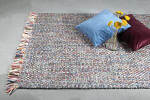Leeds dark grey multi koberec - 200 x 290 cm