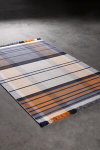 Kreta orange/blue koberec - 160 x 230 cm