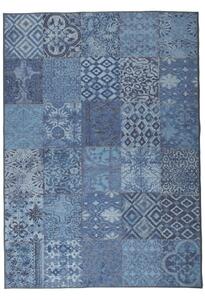 Gobelin indigo blue koberec