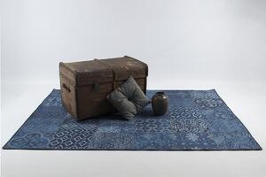 Gobelin indigo blue koberec - 200 x 300 cm