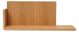 Ferm LIVING - Stagger Polička Low Oiled Oak