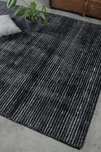 Bergen black/grey koberec - 160 x 230 cm