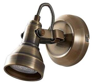 Lindby - Perseas LED Nástenné Svietidlo Antique Brass