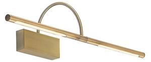 Lucande - Fehmke LED Nástenné Svietidlo Antique Brass
