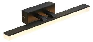 Lucande - Lisana LED Nástenné Svietidlo IP44 L46 Black