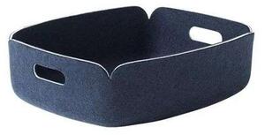 Muuto - Restore Podnos 40x31 Midnight Blue