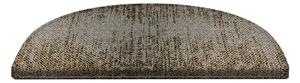Hnedé nášľapy na schody v súprave 16 ks 65x20 cm Horizon - Vitaus