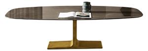 PALACE stôl shaped - 220x115cm , Lakované farebné sklo