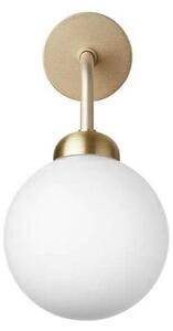Nuura Aps - Apiales Nástenné Svietidlo Hardwired Brass/Opal Nuura