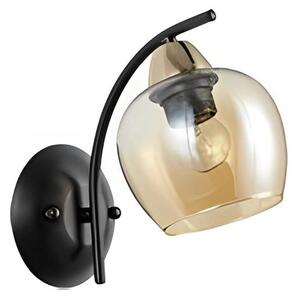 Nástenná lampa MERRA 1xE27/40W/230V čierna/béžová