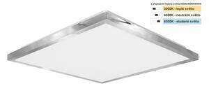 Top Light -LED Kúpeľ. stropné svietidlo SILVER LED/24W/230V IP44 38x38 cm chróm