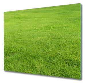 Sklenená doska na krájanie Zelená tráva 60x52 cm
