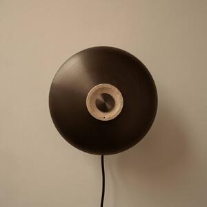 Nástenné svetlo Audo TR Reverse LED, zástrčka, piesok/bronz, kameň