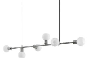 Lindby - Biscala Závěsná Lampa Nickel/Opal