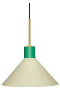 Hübsch - Crayon Závěsná Lampa Ø35 Brown/Green/Orange