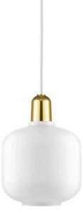 Normann Copenhagen - Amp Závěsná Lampa Small White/Brass