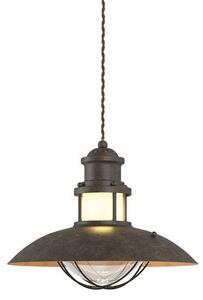 Lindby - Louisanne Závěsná Lampa Brown