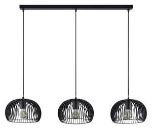 Lindby - Jusra 3 Závěsná Lampa Black