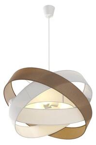 Lindby - Simaria Závěsná Lampa Brown/White/Grey