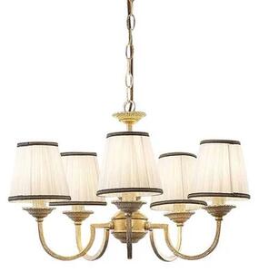 Lindby - Lumiel 5 Luster Cream/Antique Brass