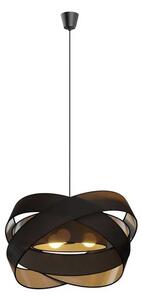 Lindby - Simaria Závěsná Lampa Black