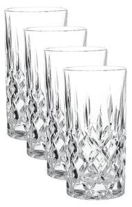 Súprava 4 pohárov z krištáľového skla Nachtmann Noblesse, 375 ml