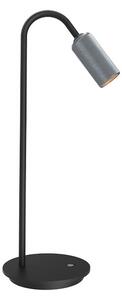 Antidark - Decor T1 LED Stolová Lampa Dim. Čierna/Matná Hliník