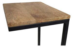 Odkladací stolík z mangového dreva HSM Collection Read, 30 x 38 cm