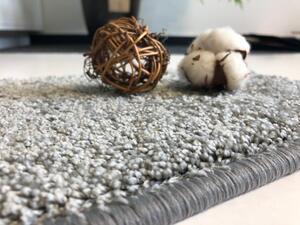 Vopi koberce Kusový koberec Udine sivý - 60x110 cm
