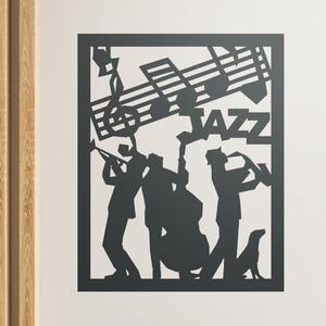 Veselá Stena Samolepka na stenu Jazzová kapela