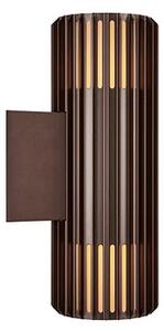 Nordlux - Aludra Double Vonkajšie Nástenné Svietidlo Seaside Metallic Brown