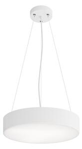 Luster na lanku CLEO 3xE27/24W/230V pr. 40 cm biela