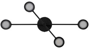 Nordlux - Clyde Flex 4-Rail Stropné Lampa Black