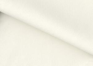 Stolička FLOP biela koženka (svetlé ecru) - moderná do obývacej izby / jedálne / kuchyne / kancelárie