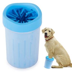 Silikónový čistič labiek pre psa PUCLA XL - rôzne farby Farba: Modrá
