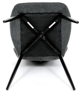 Jedálenská stolička ELEN sivá