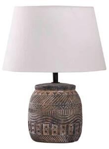 Lindby - Aelith Stolová Lampa Ø30 White/Grey