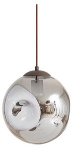 Lindby - Valentina Závěsná Lampa Smoked Grey/Coffee